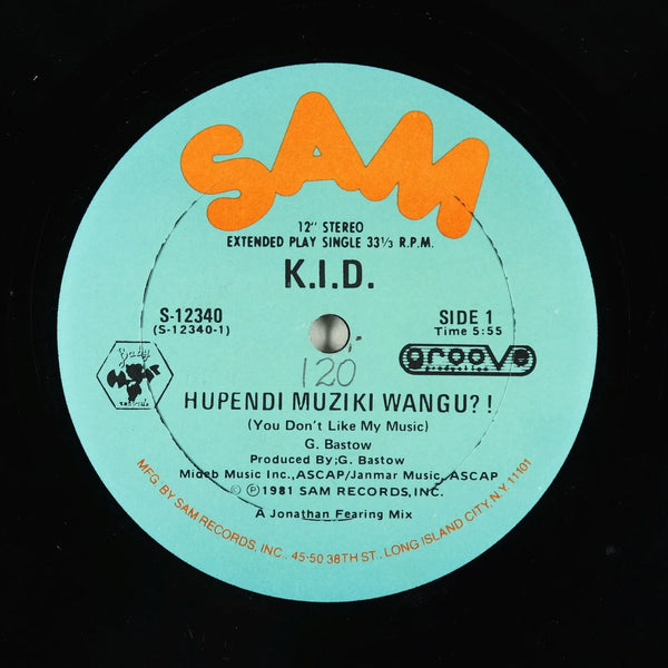 It's Hot (Take It To The Top) / Hupendi Muziki Wangu? ! (You Don't Like My Music) - VG+ 12" Single Record SAM USA Vinyl - Disco / Funk - Shuga Records