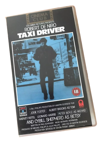 Taxi Driver (1976) - New VHS 1990 Video Collection International Tape - Shuga Records