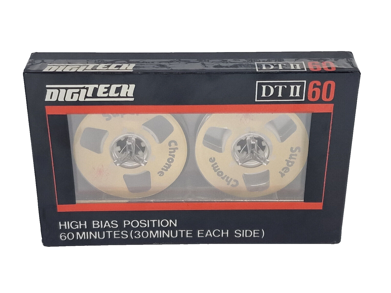 New Sealed NOS - DIGITECH DT II 60 REEL TO REEL Blank Audio Cassette Tape - Audiophile - Shuga Records