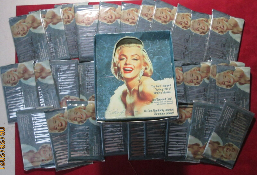 1) New One Pack - MARILYN MONROE 1993 SPORTS TIME Trading Cards