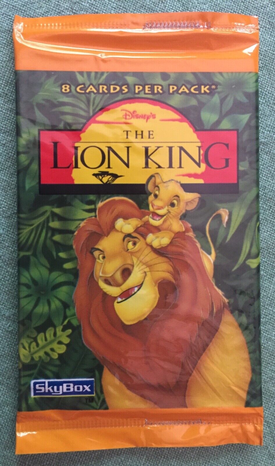 (1) One Pack - 1994 SKYBOX Walt Disney Disney's The Lion King - SERIES 1 - 8 Cards - Shuga Records