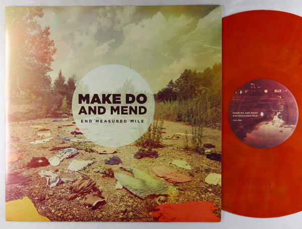 Make Do And Mend - End Measured Mile - Mint- LP Record 2010 Shield Recordings Red Vinyl, Insert & Letter - Punk / Hardcore - Shuga Records