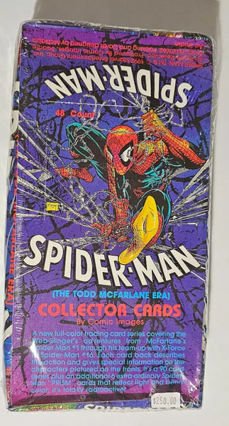(1) One Pack - 1992 Marvel Comic Images Spider-Man THE MCFARLANE ERA Collector Trading Card - 10 Cards - Shuga Records