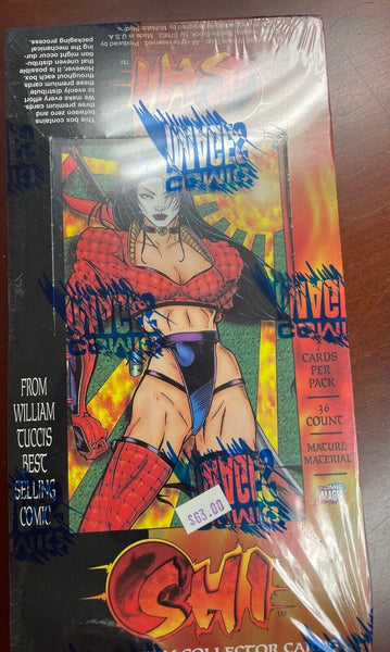 (1) One Pack - William Tucci 1995 Comic Images SHI Fantasy Art Adult Trading Chromium Card - 7 Cards - Shuga Records