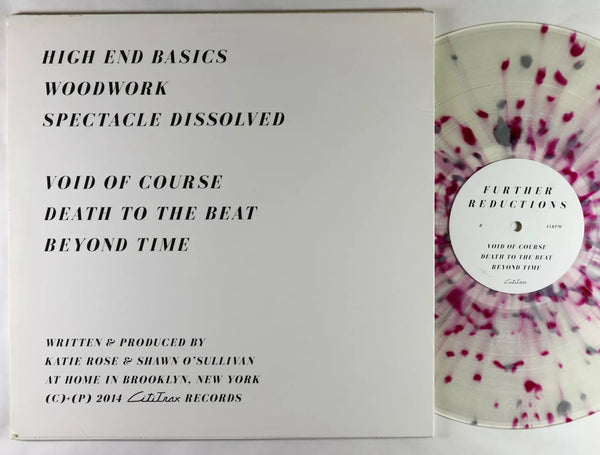 Further Reductions – Woodwork - VG+ LP Record 2014 Cititrax USA Clear w/ Purple & Silver splatter Vinyl & Poster - Electronic / Dub Techno / Downtempo / Breaks - Shuga Records