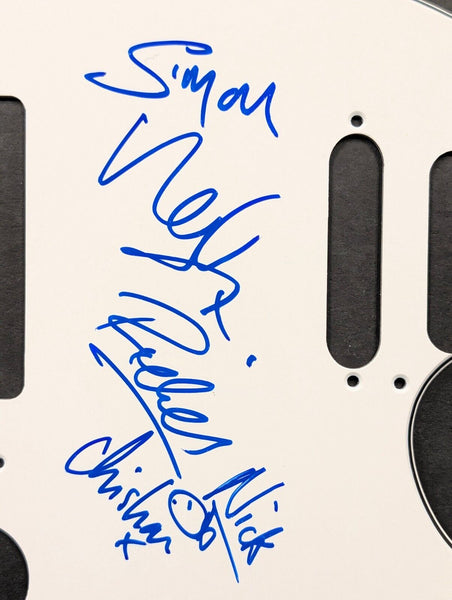 SLOWDIVE - Signed Autographed Full Band x5 Tele Guitar Pickguard COA JSA - Shuga Records