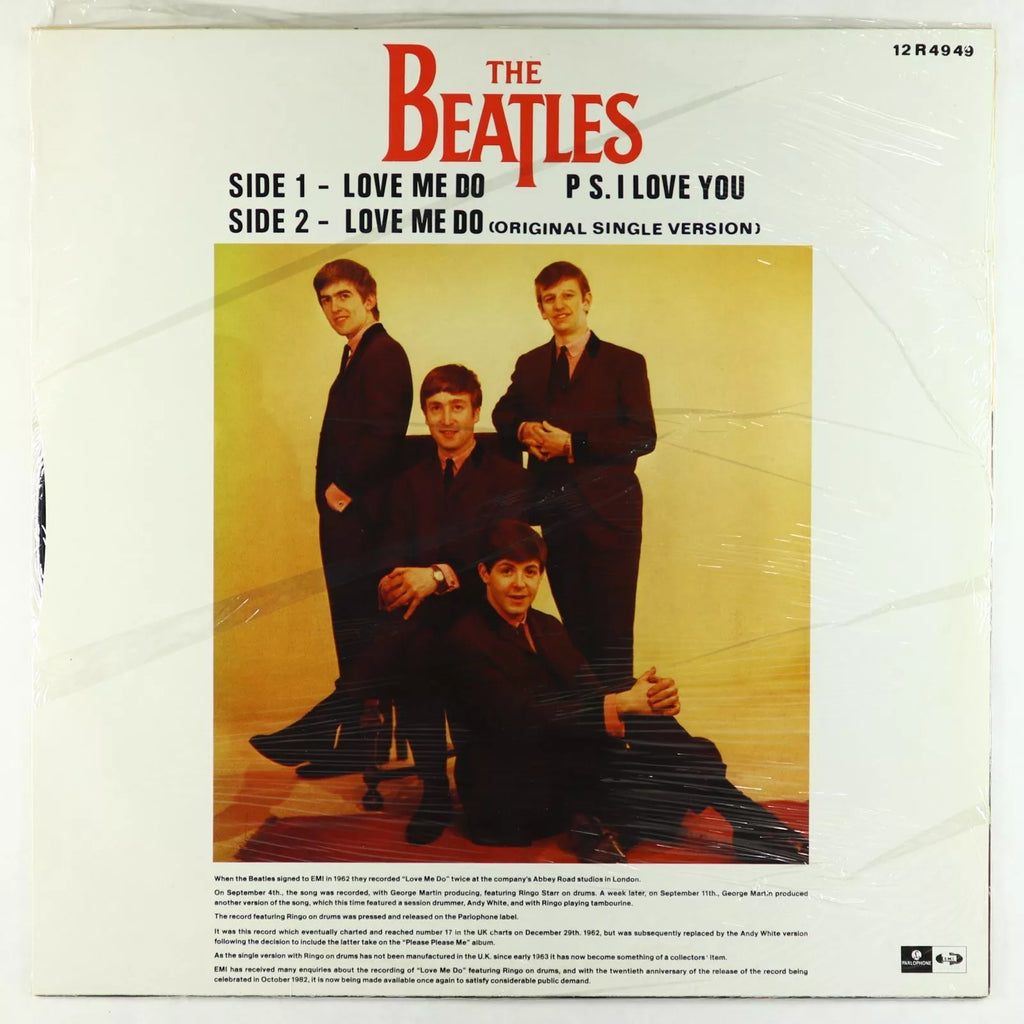 The Beatles - Love Me Do (1962) - New EP Record 1982