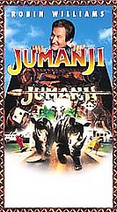 Jumanji (1995) - VG+ VHS 1996 Columbia Pictures Tape - Shuga Records