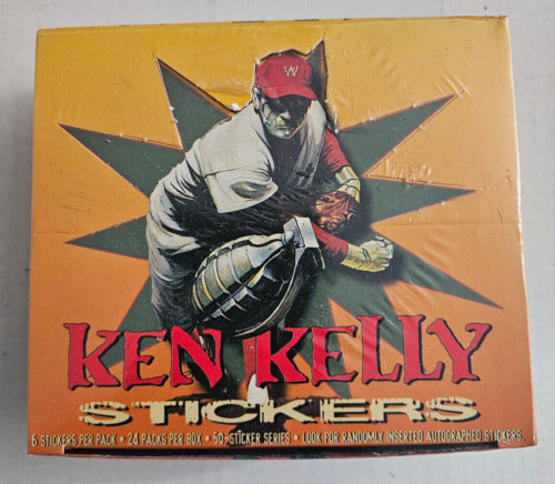 (1) One Pack - FPG 1996 Ken Kelly Fantasy Art Trading Card Stickers - 6 Cards - Shuga Records