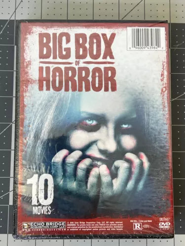 Big Box of Horror - Vol 3 - 10 Movies - VG DVD 2016 Echo Bridge Acquisition Video - Shuga Records