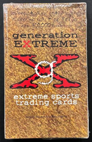 (1) One Pack - 1994 Vision GENERATION EXTREME X Trading Card - 10 Cards - Shuga Records