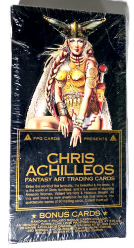 (1) One Pack - FPG 1992 Chris Achilleos Fantasy Art Trading Card - 10 Cards - Shuga Records