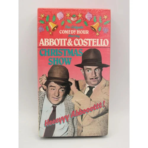 Abbott & Costello: Christmas Show - VG+ VHS 1988 Goodtimes Video Tape - Shuga Records