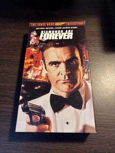 Diamonds Are Forever (1971) - VG+ VHS 1995 MGM Tape - Shuga Records
