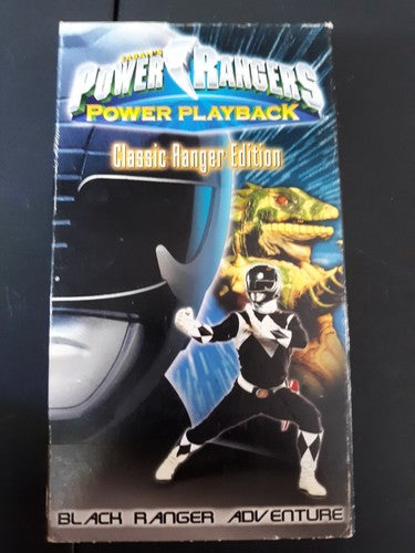 Power Rangers: Power Playback (1999) - VG+ VHS 2000 Fox Kids Video Tape - Shuga Records