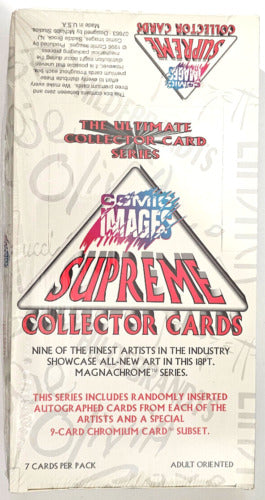 (1) One Pack - Comics Images 1996 Supreme (Boris / Olivia / Frazetta / Julie / Linsner) Fantasy Art Trading Card - 7 Cards - Shuga Records