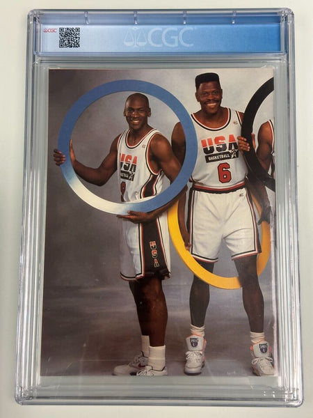 Michael Jordan - 1992 Beckett Montly Magazine #24 - Olympic Dream Team USA Basketball Graded CGC 7 - Shuga Records