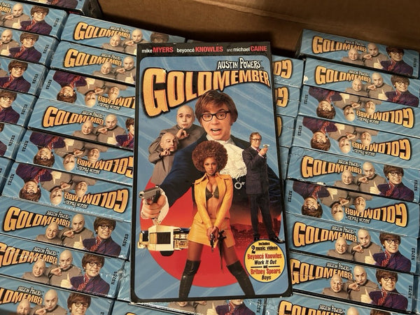 VHS New Factory Sealed 2002 Austin Powers - In Goldmember - Shuga Records