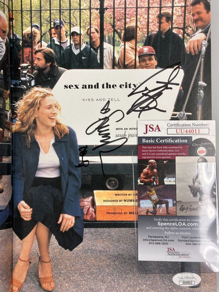 Signed Autographed - Sarah Jessica Parker - Sex And The City - Kiss and Tell 2002 Book HC JSA COA - Shuga Records