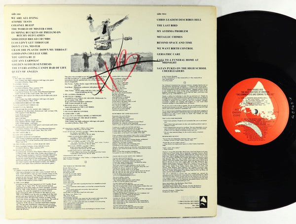 John Trubee & The Ugly Janitors Of America - The Communists Are Coming To Kill Us! - VG+ LP Record 1984 Enigma USA Vinyl - Indie Rock / Experimental / Avantgarde - Shuga Records