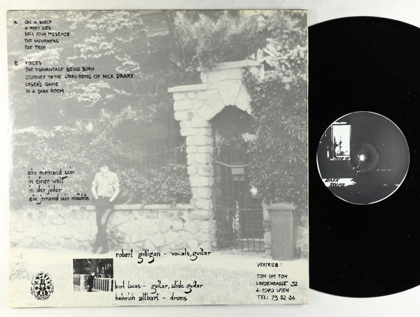 Robert Gilligan - Dark Rooms - Mint- LP Record 1987 Ton Um Ton Austria Vinyl - Psychedelic Rock / Folk Rock - Shuga Records