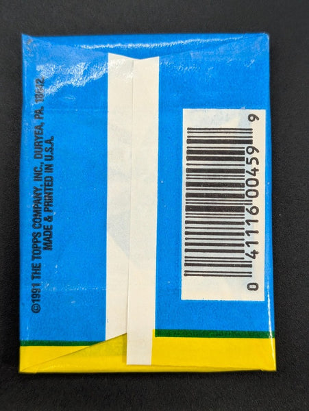 (1) One Pack - 1991 TOPPS Desert Storm Coalition For Peace Trading Card Homecoming Edition - 8 Cards & 1 Sticker - Shuga Records