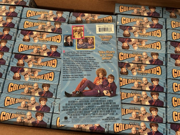 VHS New Factory Sealed 2002 Austin Powers - In Goldmember - Shuga Records