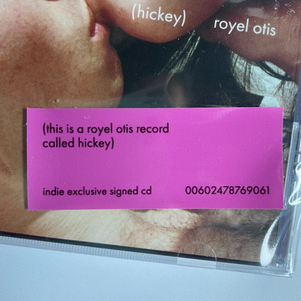 Signed Autographed - Royel Otis - hickey - New CD Record 2025 Ourness Capitol US Album & Signed Insert - Alternative Rock - Shuga Records