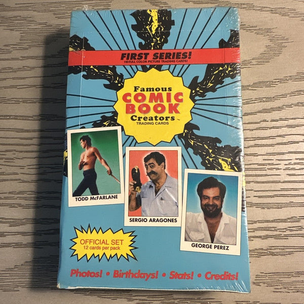 (1) One Pack - New 1992 ECLIPSE COMICS FAMOUS COMIC BOOK CREATORS Trading Card - 12 Cards - Shuga Records