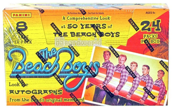 (1) One Pack - New 2013 PANINI The Beach Boys Trading Card - 8 Cards - Shuga Records