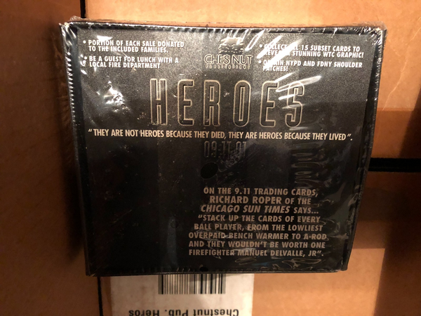 (1) One Pack - 2002 HEROES OF 911 Trading Card - 8 Cards - Shuga Records
