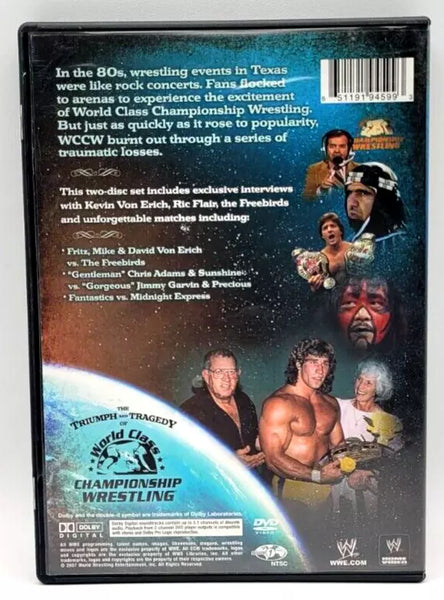 The Triumph and Tragedy of World Class Championship Wrestling - Used 2 Disc DVD 2007 WWE Home Video - Shuga Records