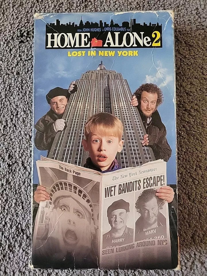 Home Alone 2: Lost in New York (1992) - VG VHS 1993 Fox Video Tape - Shuga Records