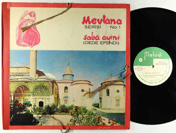 Dede Efendi - Sabâ Ayini No. 1 - VG+ 2 LP Record 1960s Melodi Turkey Vinty - Whirling Derwish Music / Folk / World