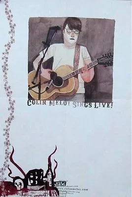 Colin Meloy - Sings Live - 11" x 17" Promo Poster