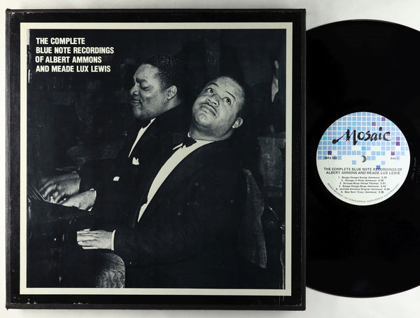 Albert Ammons & Meade Lux Lewis - The Complete Blue Note Recordings Of - Mint- 3 LP Record Box Set Mosaic USA Vinyl & Booklet - Jazz / Piano Blues / Boogie Woogie - Shuga Records