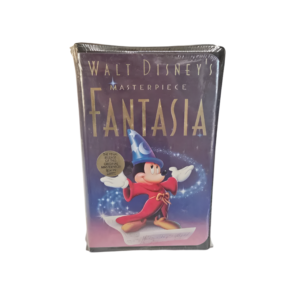 Fantasia (1940) - Sealed VHS 1991 Walt Disney Tape - Shuga Records