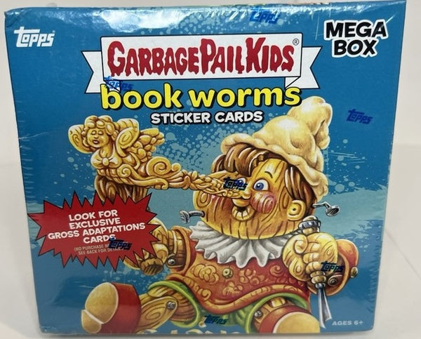 (1) One Pack - New Sealed 2022 TOPPS Garbage Pail Kids Bookworms GPK Trading Sticker Cards - 8 Sticker Cards - Shuga Records