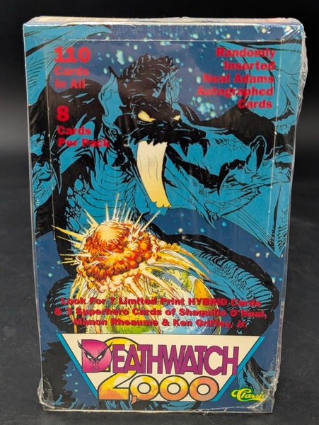 (1) One Pack - 1993 Classic Deathwatch 2000 Comic Card - 8 Cards Per Pack - Shuga Records