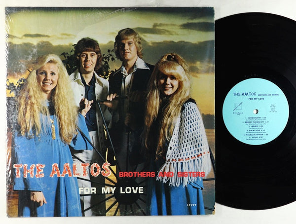 The Aaltos - For My Love - Mint- LP Record 1976 New City Sound USA Private Press Vinyl - Pop Rock / Psychedelic / Folk / Disco - Shuga Records