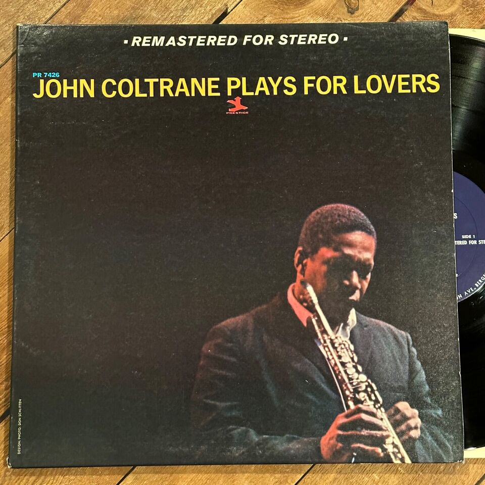 John Coltrane – John Coltrane Plays For Lovers - Mint-LP Record 1966 Prestige USA Stereo Vinyl - Jazz / Bop / Cool Jazz