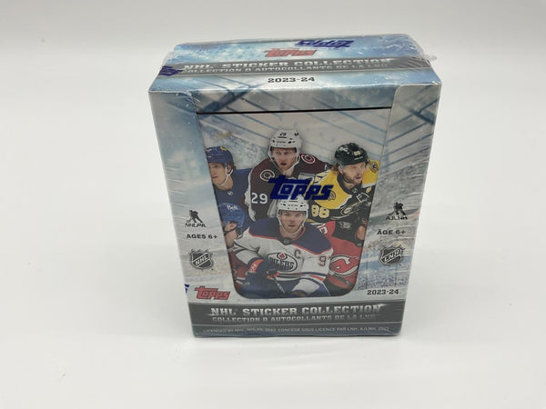 (1) One Pack - 2023-2024 Italy PANINI NHL Hockey Trading Sticker Card - 5 Stickers - Shuga Records