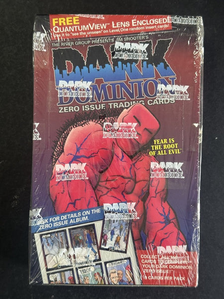 (1) One Pack - 1993 River Group Jim Shooter - Dark Dominion Zero Issue Comic Card - 9 Cards Per Pack - Shuga Records
