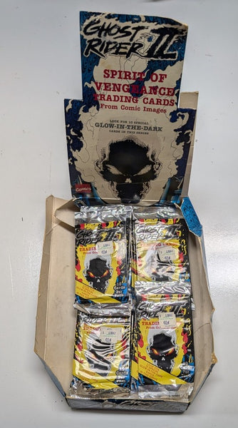 (1) One Pack - New 1992 Comic Images Ghost Rider II Spirit of Vengeance Trading Card - 10 Cards - Shuga Records