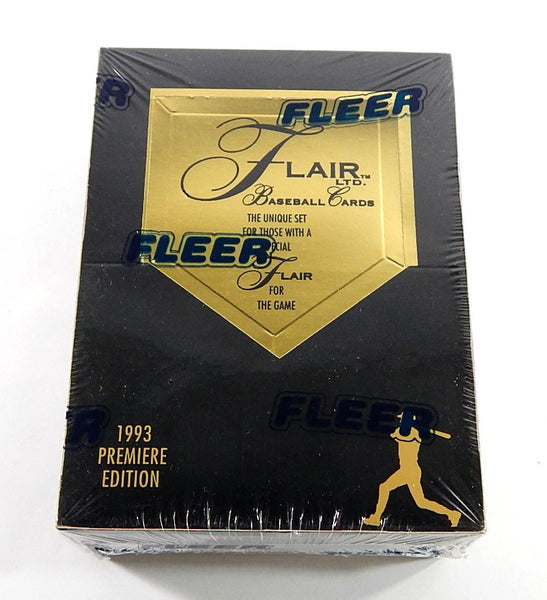 (1) One Pack - 1993 FLEER FLAIR Ltd. MLB Baseball Trading Card - 10 Cards - Shuga Records