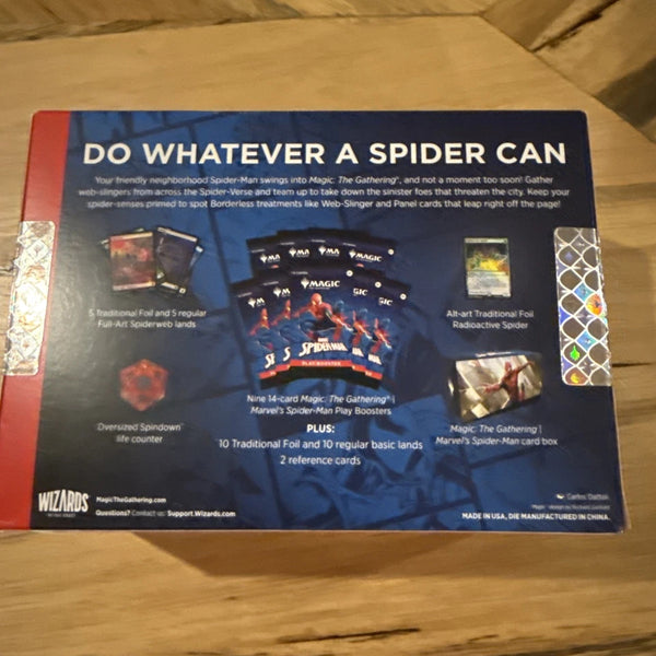 (1) One Bundle - 2025 MTG Magic The Gathering MARVEL SPIDER-MAN Theme Trading Cards - Shuga Records