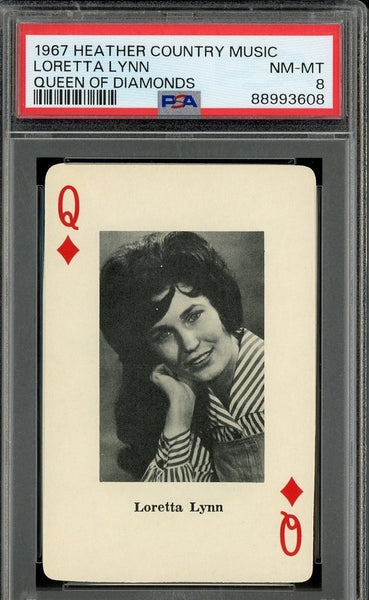 Loretta Lynn - 1967 Heather Country Music Queen of Diamonds USA PSA 8 NM-MT 88993608 - Shuga Records