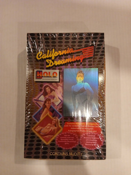 (1) One Pack - New 1991 Holo Pleasures California Dreaming Girls Trading Card - 10 Cards - Shuga Records
