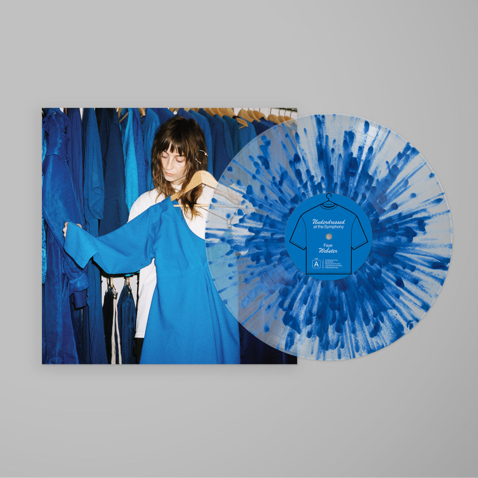 Faye Webster - Underdressed At The Symphony - New LP Record 2024 Secretly Canadian Chandelier Clear with Blue Splatter Vinyl - Indie Pop / Country