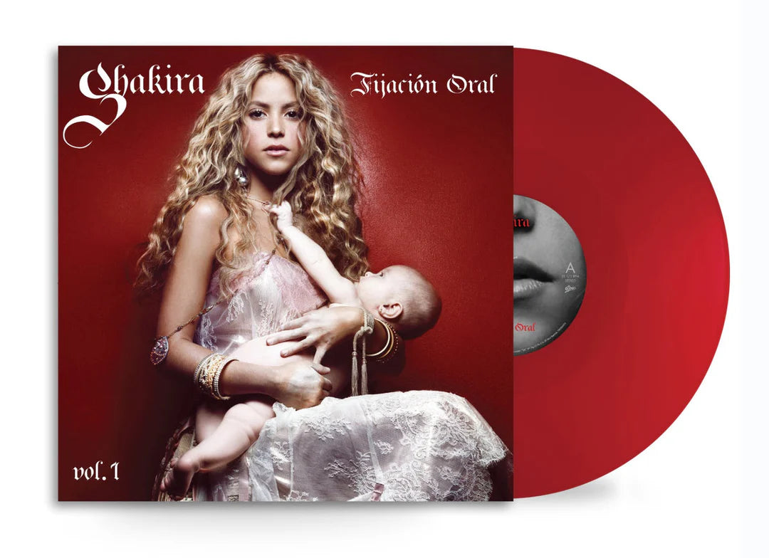 Shakira - Fijación Oral Vol. 1 (2005) - New LP Record 2025 Epic Opaque Apple Red Vinyl - Pop / Latin - Shuga Records